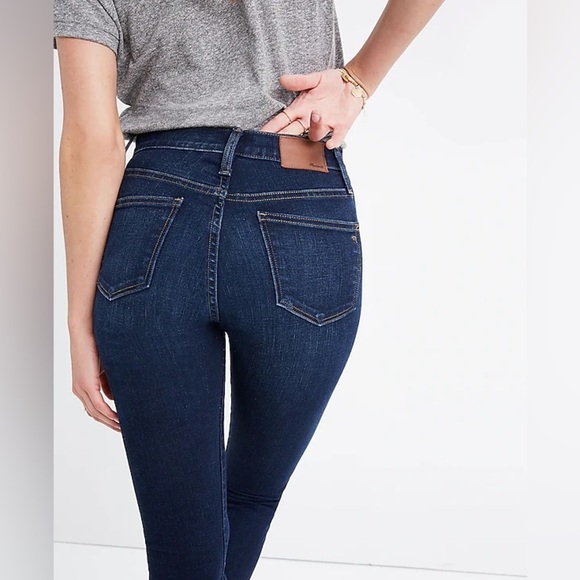 Madewell 10" High-Rise Skinny Jeans in Hayes Wash | NEW/NWOT!!♥️👖♥️👖 - Picture 3 of 16